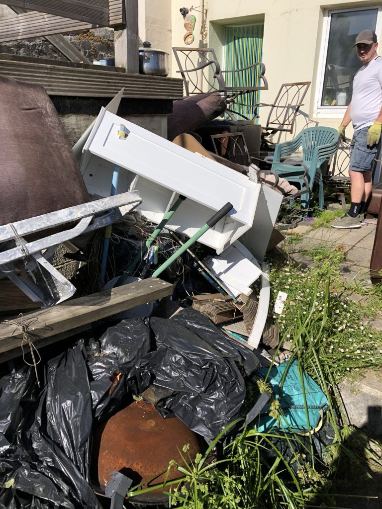 Waste in the garden